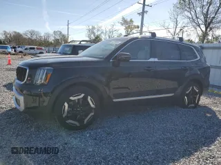 2025 Kia Telluride EX with VIN 5XYP34GC3SG575025, listed as a Copart auction lot 46075005 with 4,021 mi miles and Salvage Title. Bid and sale history available at DreamBid. Image 1.