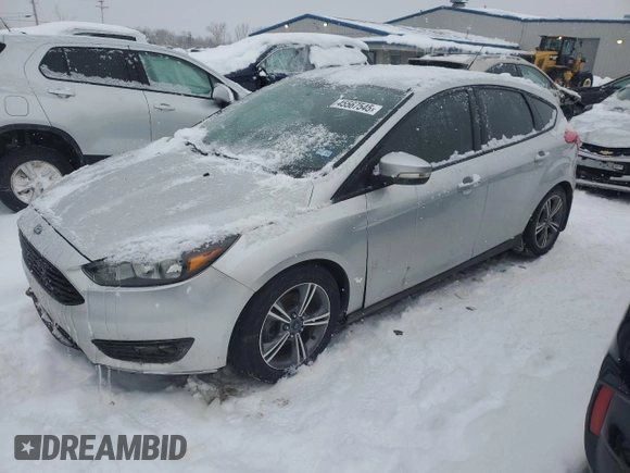 2016 Ford Focus SE with VIN 1FADP3KE6GL404829, listed as a Copart auction lot 45567545 with 122,778 mi miles and Salvage Title. Bid and sale history available at carsss.com. Image 1.