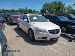 2013 Buick Regal Turbo Premium 3 z VIN 2G4GU5GV6D9137825, wystawiony jako IAAI lot #42790211 z przebiegiem 288 263 mil mil oraz . Historia ofert i sprzedaży dostępna na DreamBid. Obrazek 1.