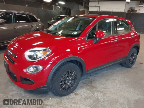 2016 FIAT 500X Pop with VIN ZFBCFXAT1GP344664, listed as a IAAI auction lot 42075137 with 61,867 mi miles and . Bid and sale history available at DreamBid. Image 2.