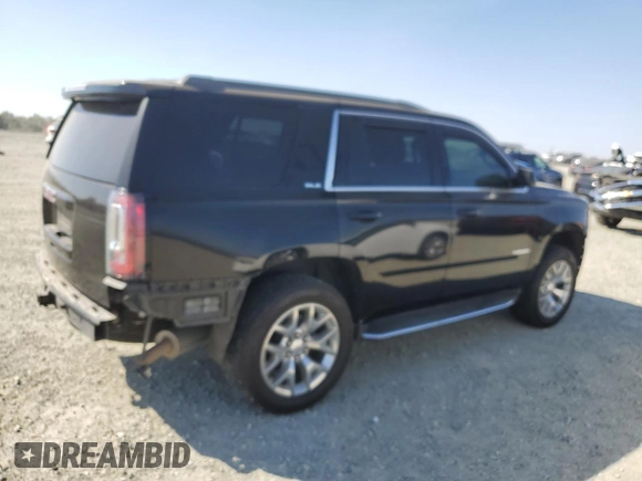 2017 GMC Yukon SLE with VIN 1GKS2AKC9HR403504, listed as a Copart auction lot 73595964 with 73,530 mi miles and Salvage Title. Bid and sale history available at carsss.com. Image 3.