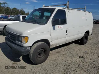 2003 Ford Econoline Cargo with VIN 1FTNE24263HA48235, listed as a Copart auction lot 42879045 with 135,099 mi miles and Clean Title. Bid and sale history available at carsss.com. Image 1.