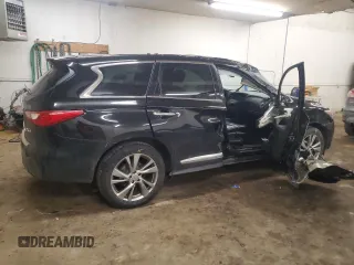 2015 Infiniti QX60 with VIN 5N1AL0MM4FC535926, listed as a Copart auction lot 47400615 with 168,746 mi miles and Salvage Title. Bid and sale history available at carsss.com. Image 3.