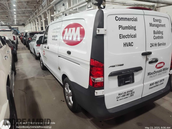 2018 Mercedes-Benz Metris Cargo with VIN WD3PG2EA5J3362911, listed as a IAAI auction lot 42587645 with 129,869 mi miles and . Bid and sale history available at DreamBid. Image 27.
