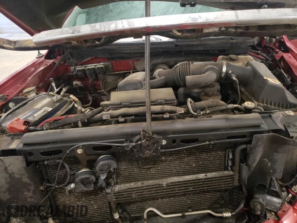 2010 Ford F-150 XL with VIN 1FTFX1EV4AKE10502, listed as a Copart auction lot 48208995 with 162,801 mi miles and Non repairable. Bid and sale history available at DreamBid. Image 12.