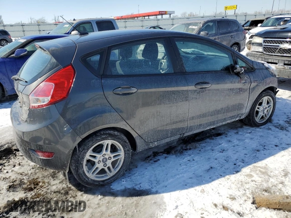 2018 Ford Fiesta SE with VIN 3FADP4EJ2JM112843, listed as a Copart auction lot 46143945 with 85,467 mi miles and Salvage Title. Bid and sale history available at DreamBid. Image 3.