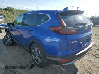 2022 Honda CR-V EX with VIN 7FARW2H50NE017623, listed as a Copart auction lot 59697492 with 3,743 mi miles. Bid and sale history available at carsss.com. Image 3.