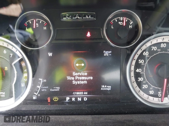 2016 Ram 1500 SLT with VIN 1C6RR6LG8GS414447, listed as a IAAI auction lot 42407897 with 119,622 mi miles and . Bid and sale history available at DreamBid. Image 7.