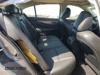 2014 Infiniti Q50 Premium with VIN JN1BV7AR8EM682225, listed as a Copart auction lot 56753125 with 121,000 mi miles and Salvage title. Bid and sale history available at DreamBid. Image 10.