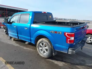2019 Ford F-150 XL with VIN 1FTEW1E42KKE62265, listed as a IAAI auction lot 41477922 with 22,910 mi miles. Bid and sale history available at carsss.com. Image 3.