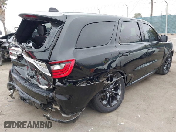 2021 Dodge Durango R/T with VIN 1C4SDHCT5MC660105, listed as a IAAI auction lot 42373172 with 75,227 mi miles and . Bid and sale history available at DreamBid. Image 4.