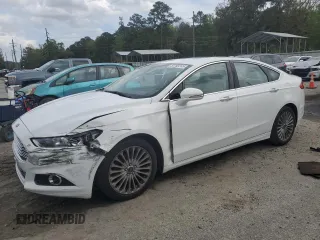 2016 Ford Fusion Titanium with VIN 3FA6P0K96GR124713, listed as a Copart auction lot 50783205 with 137,037 mi miles and Salvage Title. Bid and sale history available at carsss.com. Image 1.