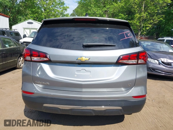 2024 Chevrolet Equinox LT with VIN 3GNAXKEG5RL334386, listed as a IAAI auction lot 42222344 with 11,826 mi miles and . Bid and sale history available at DreamBid. Image 16.