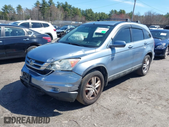 2010 Honda CR-V EX with VIN 5J6RE4H56AL027701, listed as a IAAI auction lot 42024185 with 150,424 mi miles. Bid and sale history available at carsss.com. Image 2.