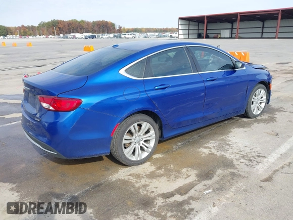 2015 Chrysler 200 Limited with VIN 1C3CCCABXFN588706, listed as a IAAI auction lot 42199658 with 175,102 mi miles and . Bid and sale history available at DreamBid. Image 4.