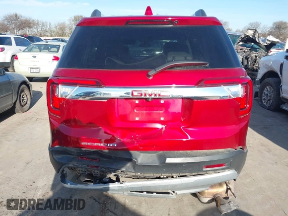 2023 GMC Acadia SLT with VIN 1GKKNML45PZ116398, listed as a IAAI auction lot 41317350 with 45,628 mi miles and . Bid and sale history available at DreamBid. Image 16.