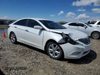 2012 Hyundai Sonata Limited z VIN 5NPEC4AC8CH503215, wystawiony jako Copart lot #53364675 z przebiegiem 155 670 mil mil oraz Szkoda całkowita • Salvage title. Historia ofert i sprzedaży dostępna na DreamBid. Obrazek 4.