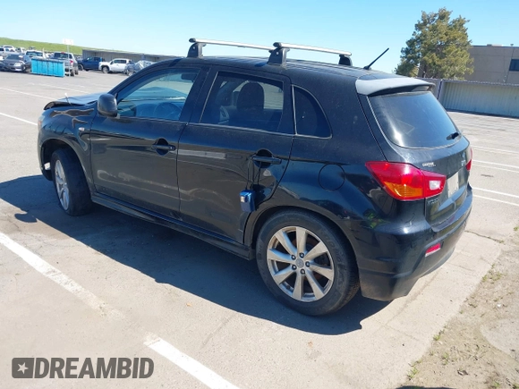 2012 Mitsubishi Outlander Sport SE with VIN JA4AR4AU4CZ004887, listed as a IAAI auction lot 41891518 with 1 mi miles. Bid and sale history available at carsss.com. Image 3.