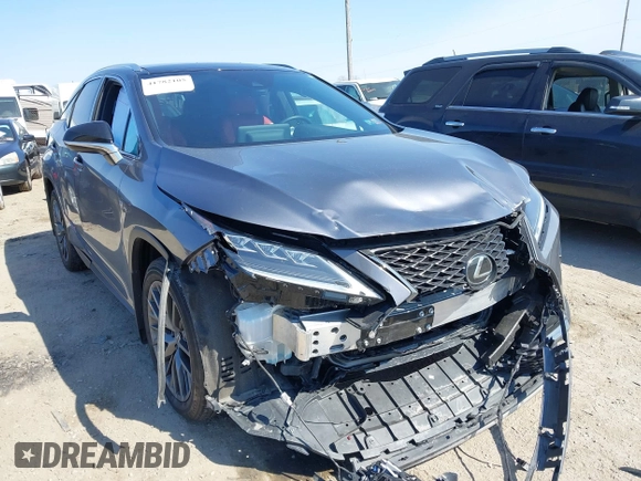 2022 Lexus RX with VIN 2T2YZMDA2NC366635, listed as a IAAI auction lot 41782105 with 30,504 mi miles. Bid and sale history available at carsss.com. Image 6.