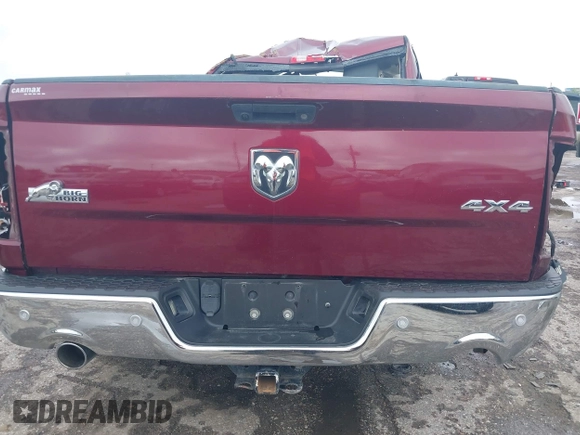2017 Ram 1500 Big Horn with VIN 1C6RR7GT4HS590054, listed as a IAAI auction lot 42194322 with 55,174 mi miles and . Bid and sale history available at DreamBid. Image 17.