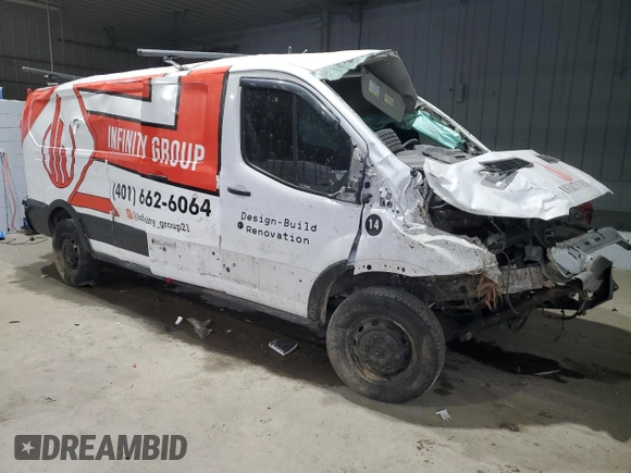 2016 Ford Transit Cargo with VIN 1FTYE9ZM0GKA45324, listed as a Copart auction lot 87444654 with Not Provided miles and Salvage Title. Bid and sale history available at carsss.com. Image 4.