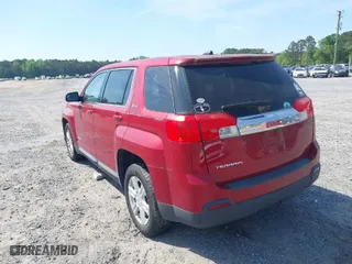 2014 GMC Terrain SLE with VIN 2GKALMEK8E6324538, listed as a IAAI auction lot 42049146 with 136,788 mi miles. Bid and sale history available at carsss.com. Image 3.
