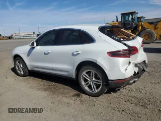 2017 Porsche Macan S with VIN WP1AB2A59HLB14284, listed as a Copart auction lot 55497805 with 99,565 mi miles and Salvage Title. Bid and sale history available at DreamBid. Image 2.