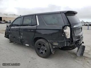 2024 Chevrolet Tahoe Commercial with VIN 1GNSKLED3RR205912, listed as a Copart auction lot 45314475 with 0 mi miles and Salvage Title. Bid and sale history available at carsss.com. Image 2.