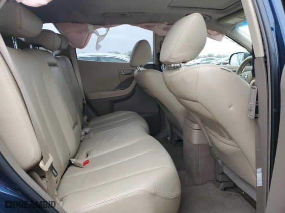 2007 Nissan Murano SL with VIN JN8AZ08W87W650242, listed as a Copart auction lot 46072315 with 93,758 mi miles and Salvage Title. Bid and sale history available at carsss.com. Image 11.