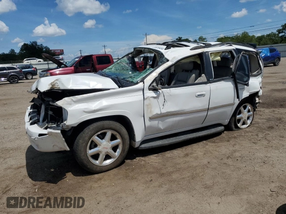 2008 GMC Envoy SLE2 with VIN 1GKDS13S382172154, listed as a Copart auction lot 61026404 with 166,182 mi miles and Salvage Title. Bid and sale history available at carsss.com. Image 1.