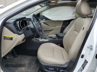 2015 Kia Optima EX with VIN 5XXGN4A7XFG432508, listed as a Copart auction lot 45764675 with Not Provided miles and Salvage Title. Bid and sale history available at DreamBid. Image 7.