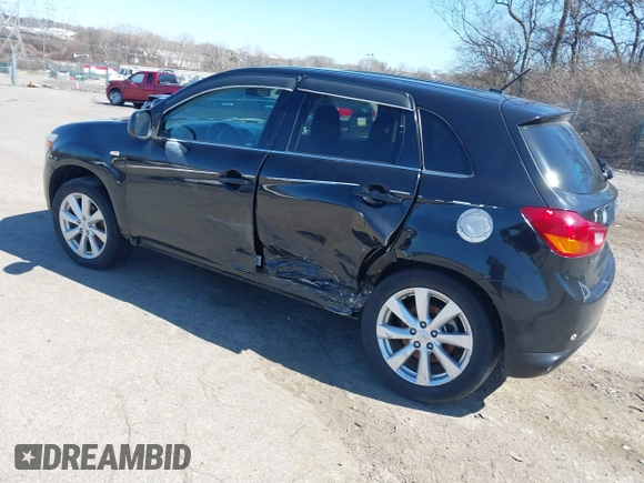 2014 Mitsubishi Outlander SE z VIN 4A4AR4AU0EE031142, wystawiony jako IAAI lot #41859365 z przebiegiem 284 006 mil mil oraz . Historia ofert i sprzedaży dostępna na DreamBid. Obrazek 3.