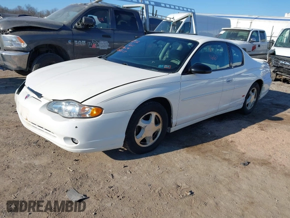2004 Chevrolet Monte Carlo SS with VIN 2G1WX12K349121362, listed as a IAAI auction lot 41721661 with 80,371 mi miles. Bid and sale history available at carsss.com. Image 2.