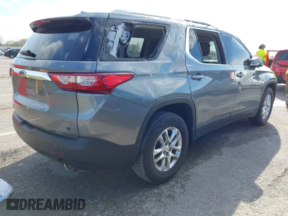 2018 Chevrolet Traverse LT Cloth with VIN 1GNERGKW9JJ216082, listed as a IAAI auction lot 41880608 with 130,084 mi miles and . Bid and sale history available at DreamBid. Image 4.