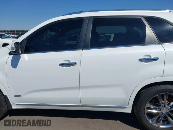2015 Kia Sorento SX with VIN 5XYKWDA76FG630554, listed as a IAAI auction lot 41862520 with 77,457 mi miles. Bid and sale history available at carsss.com. Image 14.