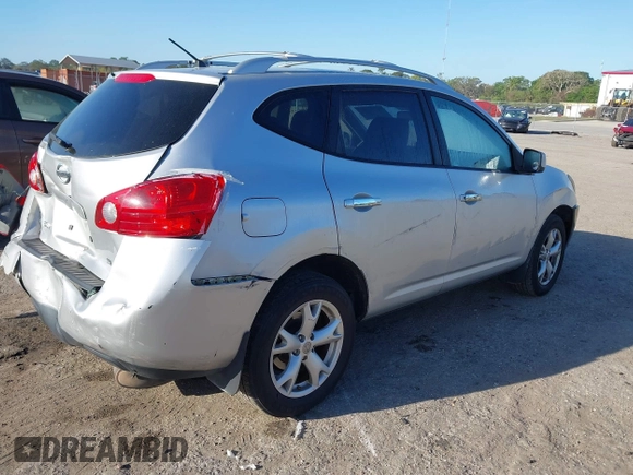 2009 Nissan Rogue SL with VIN JN8AS58T39W047497, listed as a IAAI auction lot 41792950 with 176,931 mi miles and . Bid and sale history available at DreamBid. Image 4.