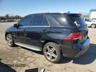 2016 Mercedes-Benz GLE 400 with VIN 4JGDA5GB8GA799805, listed as a Copart auction lot 47286085 with 156,563 mi miles and Salvage title. Bid and sale history available at DreamBid. Image 2.