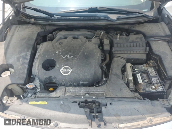 2012 Nissan Maxima S with VIN 1N4AA5AP0CC824440, listed as a Copart auction lot 58383195 with 159,689 mi miles and Salvage title. Bid and sale history available at DreamBid. Image 11.