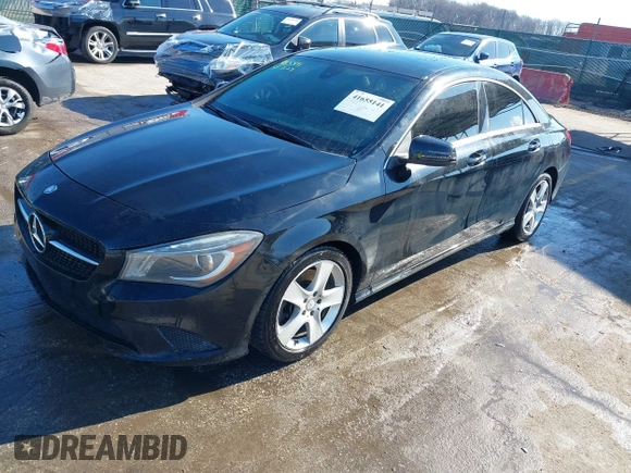 2016 Mercedes-Benz CLA with VIN WDDSJ4EB9GN372088, listed as a IAAI auction lot 41655141 with 83,726 mi miles. Bid and sale history available at carsss.com. Image 17.