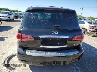 2015 Infiniti QX80 with VIN JN8AZ2NE9F9084032, listed as a Copart auction lot 56218324 with 146,152 mi miles and Salvage Title. Bid and sale history available at carsss.com. Image 6.