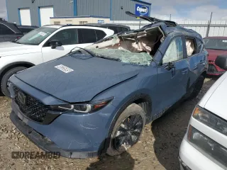 2024 Mazda CX-5 2.5 S Carbon Edition with VIN JM3KFBCLXR0465981, listed as a Copart auction lot 48335995 with 0 mi miles and Salvage Title. Bid and sale history available at carsss.com. Image 1.