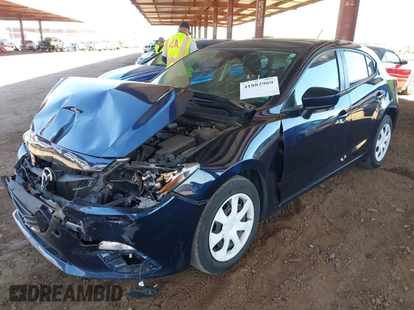2014 Mazda 3 i Sport with VIN JM1BM1K75E1189548, listed as a IAAI auction lot 41882969 with 138,831 mi miles and . Bid and sale history available at carsss.com. Image 16.