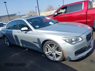 2015 BMW 7 Series 750Li with VIN WBAYE8C5XFD782039, listed as a IAAI auction lot 41505626 with 74,716 mi miles. Bid and sale history available at carsss.com. Image 13.