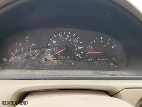 2000 Toyota Camry Solara SE with VIN 2T1CF28P0YC328481, listed as a Copart auction lot 49407285 with 266,180 mi miles and Clean Title. Bid and sale history available at carsss.com. Image 9.