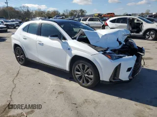 2024 Lexus UX 250h F Sport z VIN JTHB6JBH1R2189547, wystawiony jako Copart lot #80151034 z przebiegiem 7 837 mil mil oraz Nie do naprawy • Non repairable. Historia ofert i sprzedaży dostępna na DreamBid. Obrazek 4.