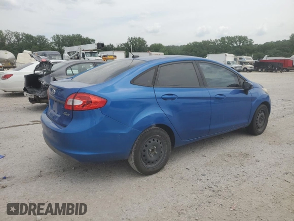 2011 Ford Fiesta S with VIN 3FADP4AJ8BM233402, listed as a Copart auction lot 60784705 with Not provided miles and Clean title. Bid and sale history available at DreamBid. Image 3.