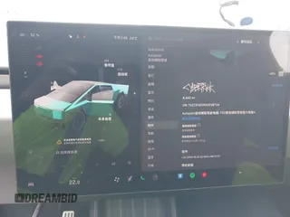 2024 Tesla Cybertruck z VIN 7G2CEHED5RA039734, wystawiony jako IAAI lot #42244205 z przebiegiem 8 443 mil mil oraz . Historia ofert i sprzedaży dostępna na DreamBid. Obrazek 19.