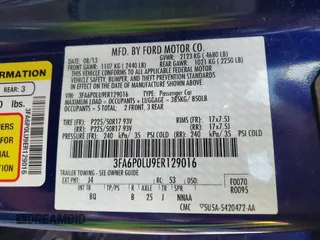 2014 Ford Fusion SE Hybrid с VIN 3FA6P0LU9ER129016, выставлен на аукционе IAAI как лот 42269103 с пробегом 170 001 миль миль и . История ставок и продаж доступна на DreamBid. Изображение 9.