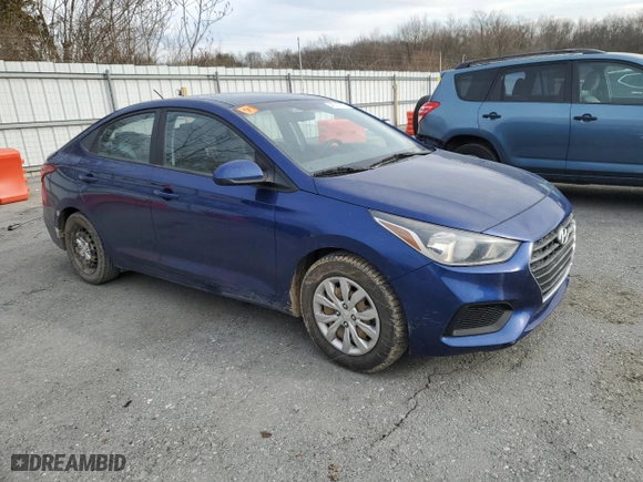2018 Hyundai Accent SE with VIN 3KPC24A36JE017384, listed as a Copart auction lot 46212805 with 124,234 mi miles and Salvage Title. Bid and sale history available at carsss.com. Image 4.
