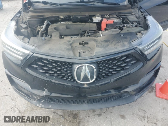 2019 Acura RDX w/A-Spec Pkg z VIN 5J8TC2H60KL008496, wystawiony jako Copart lot #61022175 z przebiegiem 52 171 mil mil oraz Czysty tytuł • Clean title. Historia ofert i sprzedaży dostępna na DreamBid. Obrazek 11.